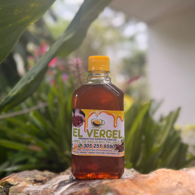 Miel de abejas en caneca 500g