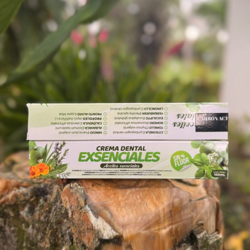 Crema dental Exsenciales - Carbon activado - Cod 723